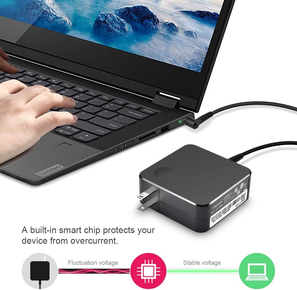 Ostrich adlx65clgc2a 45w/65w 4.0mmx1.7mm laptop adapter Ostrich adlx65clgc2a 45w/65w 4.0mmx1.7mm laptop adapter